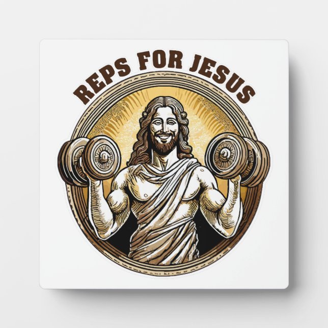 Reps for Jesus Plaque (Front)