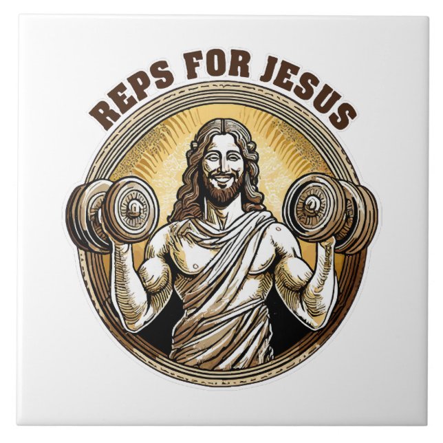Reps for Jesus Tile (Front)