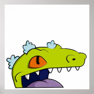 Reptar Peeker Poster