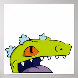 Reptar Peeker Poster