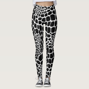 Reptile animal print leggings
