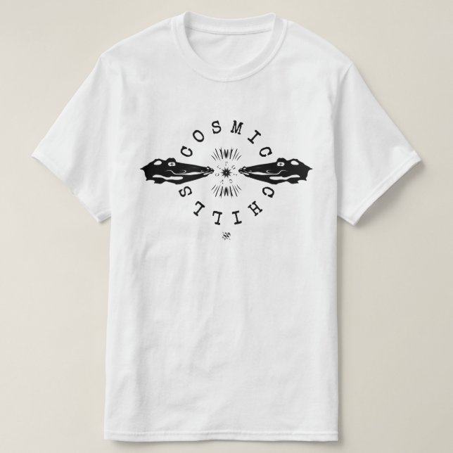 Reptile catfish chilling motto v1 T-Shirt (Design Front)