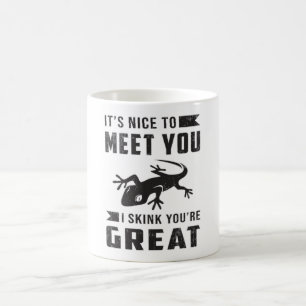 Reptile Gecko Lizard Reptiles Lover Funny Gift Coffee Mug