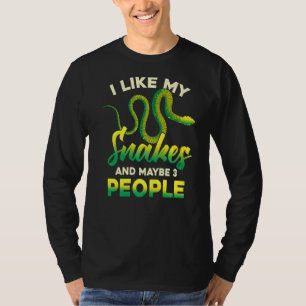 Reptile Keeper Pet Owner Snake  Animal  Snake T-Shirt