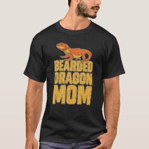 Reptile Pet Mummy Bearded Dragon Mum Animal Bearde T-Shirt