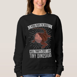 Reptile Pet Owner Animal Lizard Bearded Dragon Sweatshirt