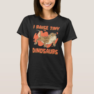 Reptile Pet Owner Tiny Dinosaurs Animal Bearded Dr T-Shirt
