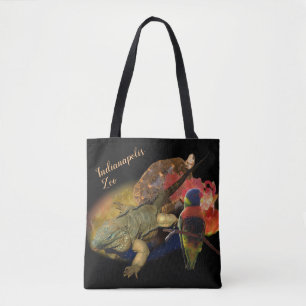 Reptiles and Birds from Indianapolis Zoo Tote Bag