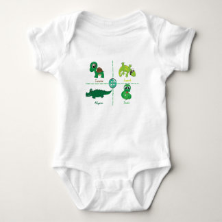 Reptiles Baby Bodysuit