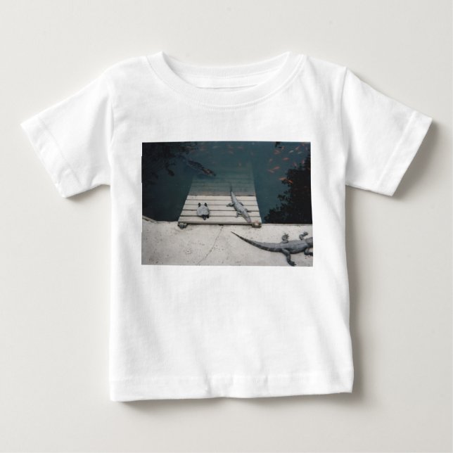 Reptiles Basking Baby T-Shirt (Front)