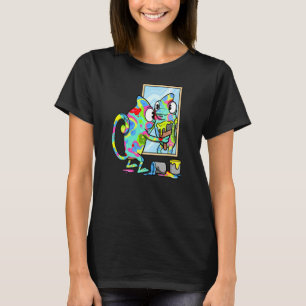 Reptiles Panther Chameleon Colour Changing Animal T-Shirt