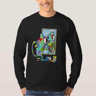 Reptiles Panther Chameleon Colour Changing Animal T-Shirt