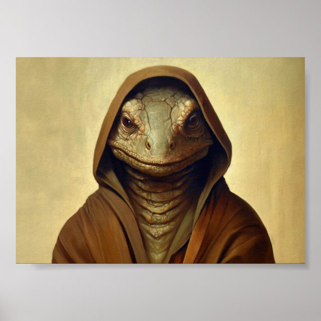 Reptilian Humanoid Poster (Front)