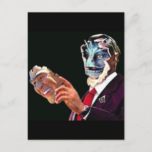 reptilian postcard
