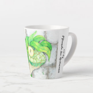 "Reptilian Recluse" Latte Mug