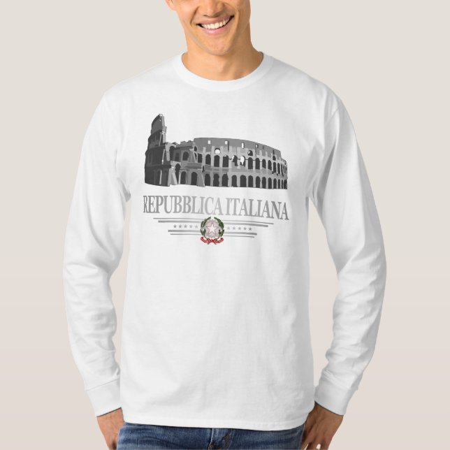 Repubblica Italiana (Roman Coliseum) T-Shirt (Front)
