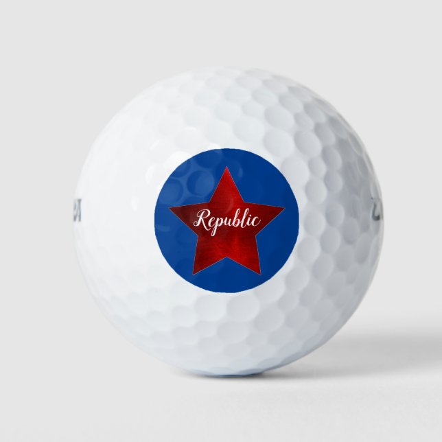REPUBLIC GOLF BALLS (Front)