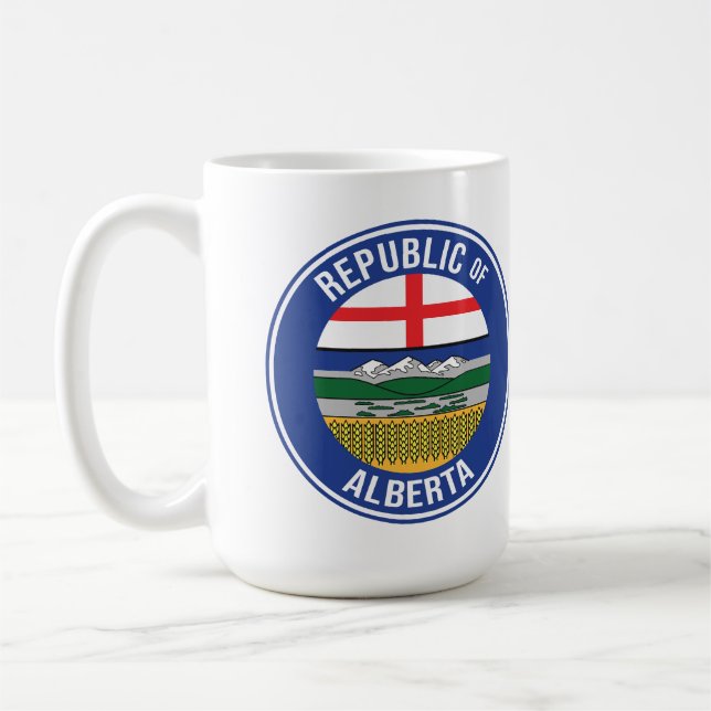 Republic of Alberta WEXIT Coffee Mug (Left)