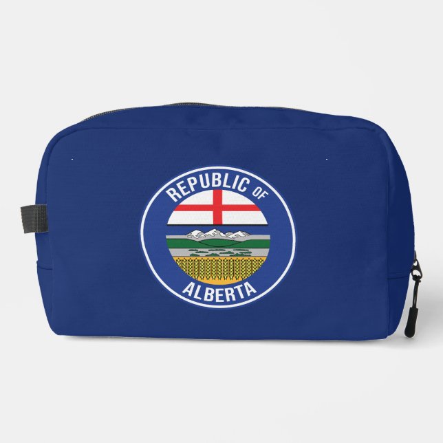 Republic of Alberta WEXIT Dopp Kit (Front)