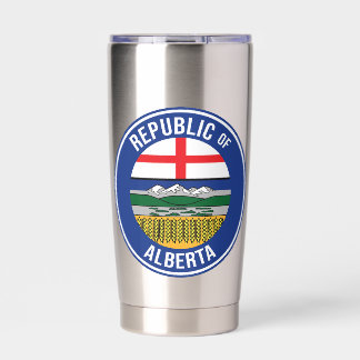 Republic of Alberta WEXIT Insulated Tumbler