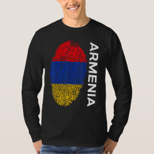Republic Of Armenia Country Flag Graphic Armenian  T-Shirt