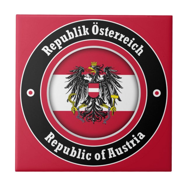 Republic of Austria Tile (Front)