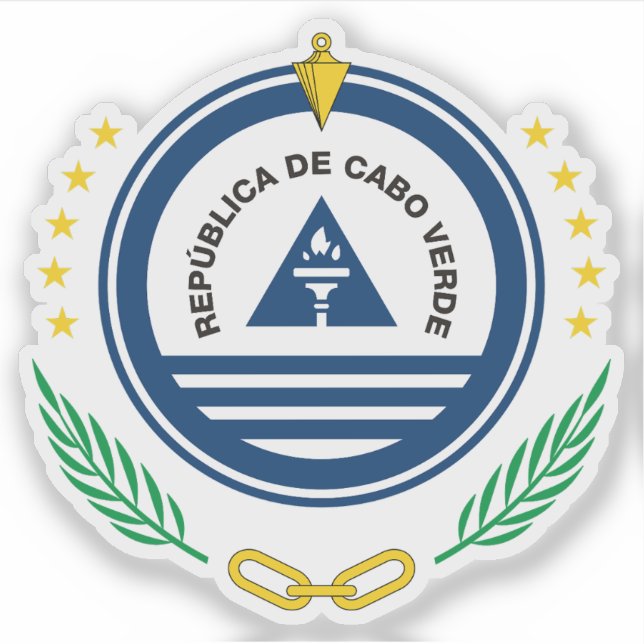 Republic of Cabo Verde coat of arms (Cape Verde) (Front)