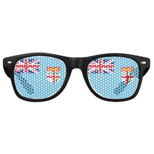 Republic of Fiji flag party Sunglasses
