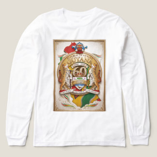 Republic Of Guyana 60th Independence Anniversary Tri-Blend Shirt