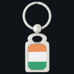 Republic of Ireland Flag Metal Keychain<br><div class="desc">ireland,  irish,  eire,  flag,  republic,  of,  europe,  travel,  country,  pride,  souvenir</div>