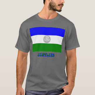 Republic of Jämtland flag with name (unofficial) T-Shirt