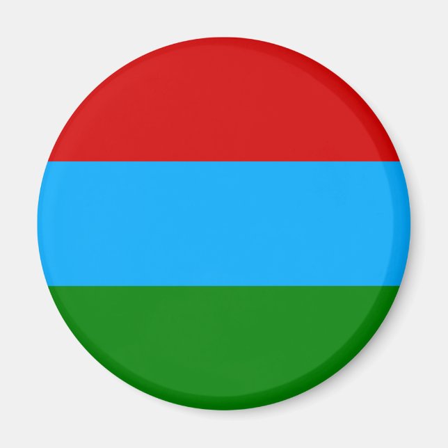 Republic of Karelia Flag Magnet (Front)