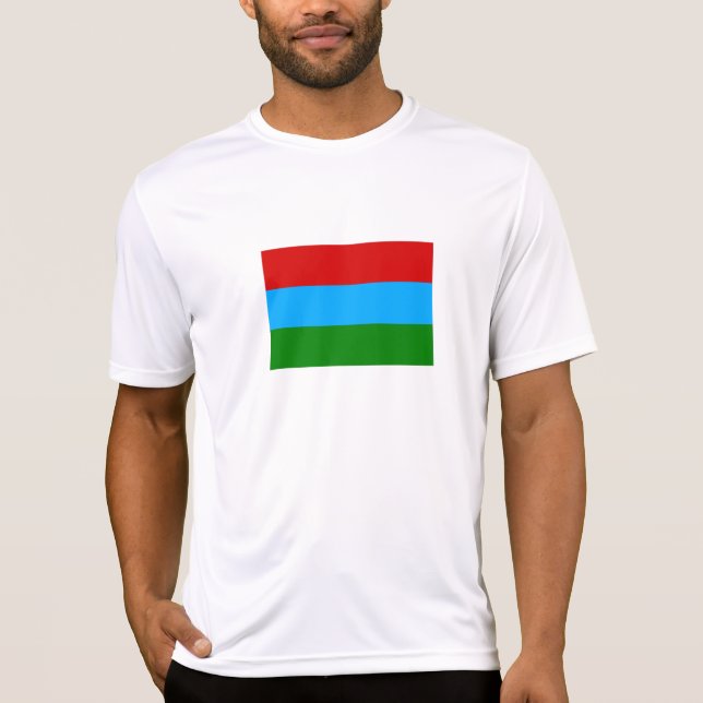 Republic of Karelia Flag T-Shirt (Front)