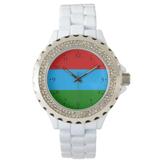 Republic of Karelia Flag Watch (Front)