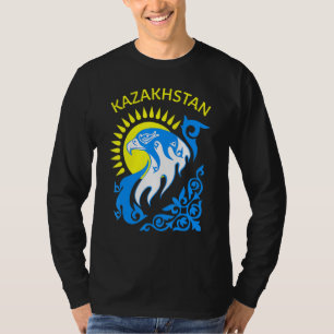 Republic of Kazakhstan Qazaqstan Kazakh flag 11 T-Shirt
