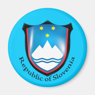Republic of Slovenia Magnet