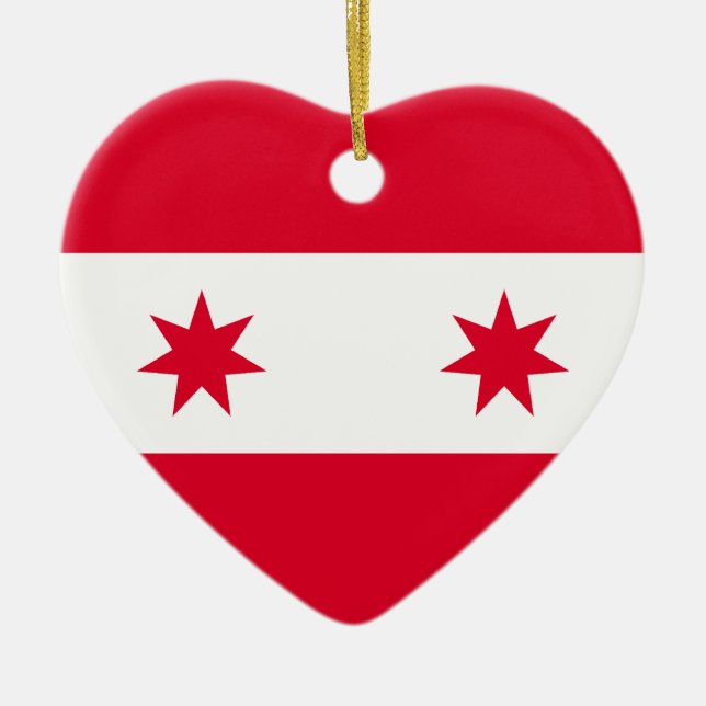 Republic Of Sonora, Mexico flag Ceramic Tree Decoration (Front)