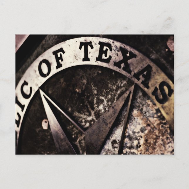 Republic of texas postcard (Front)