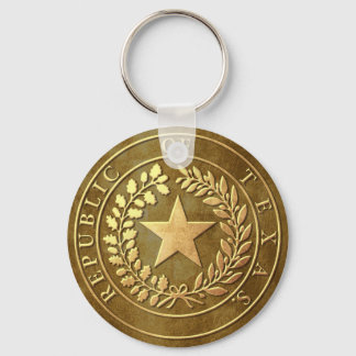 Republic of Texas Seal Key Ring