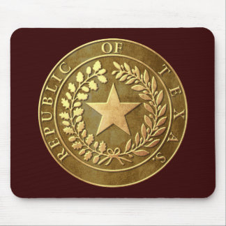 Republic of Texas Seal Mouse Pad
