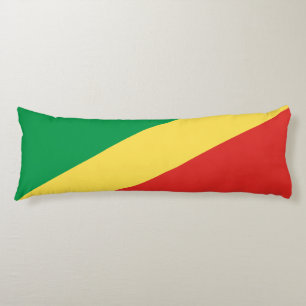 Republic of the Congo Flag Body Cushion