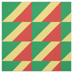Republic of the Congo Flag Fabric