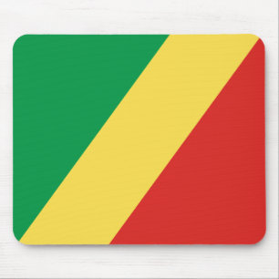 Republic of the Congo Flag Mouse Pad