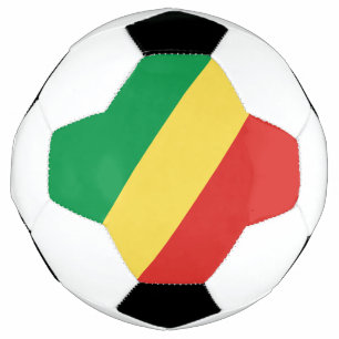 Republic of the Congo Flag Soccer Ball