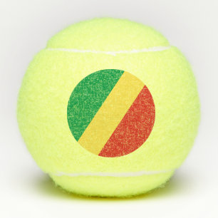 Republic of the Congo Flag Tennis Balls