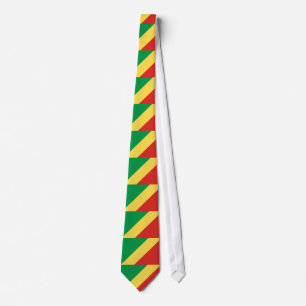 Republic of the Congo Flag Tie