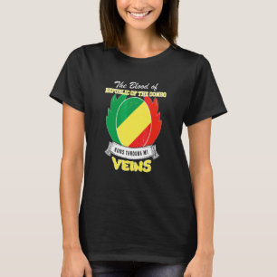Republic Of The Congo In My Veins T-Shirt