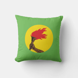 Republic of Zaire Flag - Democratic Republic Congo Cushion