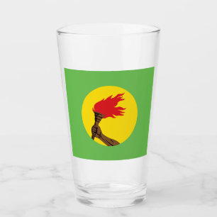 Republic of Zaire Flag - Democratic Republic Congo Glass