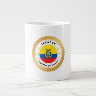 República del Ecuador Large Coffee Mug